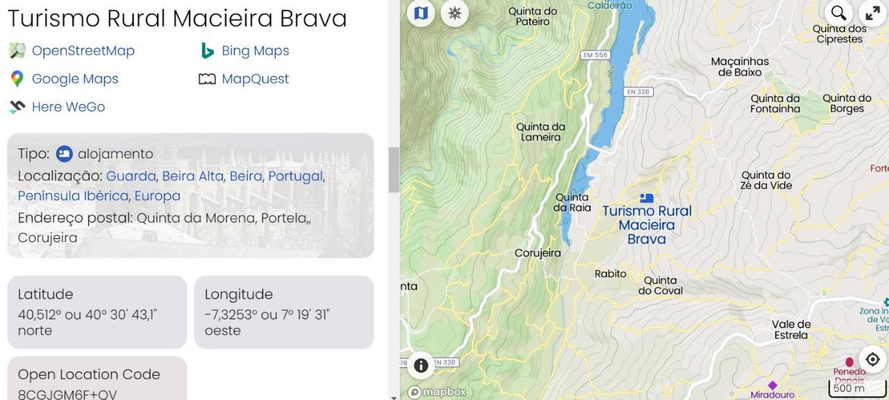 Turismo Rural Macieira Brava غوآردا المظهر الخارجي الصورة